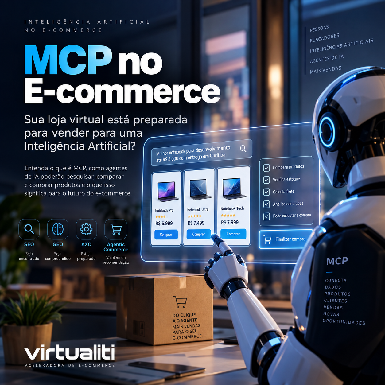MCP no E-commerce: como a Inteligência Artificial vai mudar as lojas virtuais